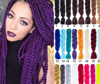 Synthetic Braiding Hair – 24 Colors, photo 1