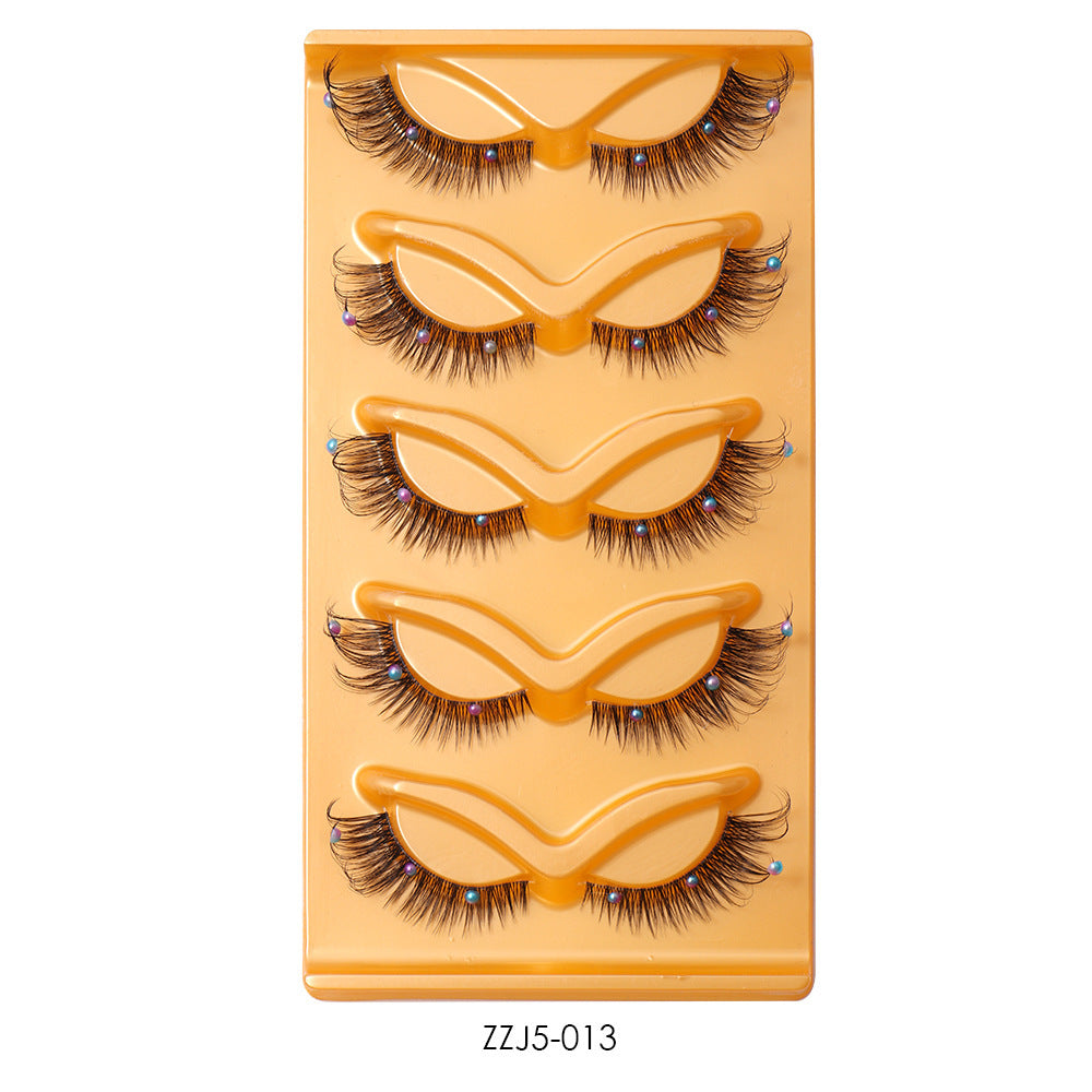 Decorative Flexible Stage With Diamond Eyelash